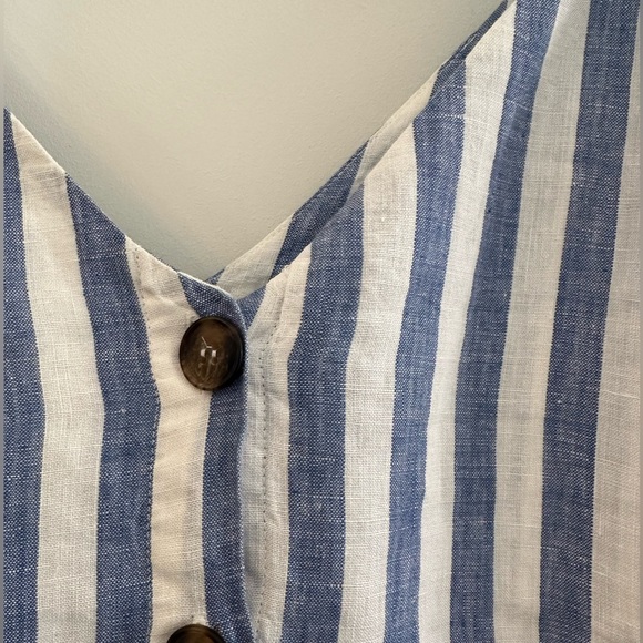 Reformation Kauai linen stripe mini dress - Picture 5 of 11